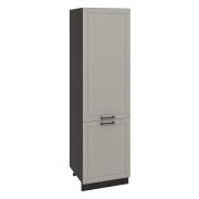 Пенал П1 600 Корпус: ЛДСП венге 16мм; фасад: фрезеровка Кельн, МДФ софт тоффи 16мм