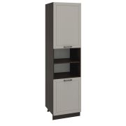 Пенал (премьер) ПД1 600Н Корпус: ЛДСП венге 16мм; фасад: фрезеровка Кельн, МДФ софт тоффи 16мм