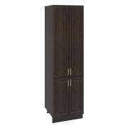 Пенал П2 600 Корпус: ЛДСП венге 16мм; фасад: фрезеровка Лондон, МДФ дуб венге 16мм