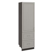 Пенал П600-12Я Корпус: ЛДСП венге 16мм; фасад: фрезеровка Лондон, МДФ дуб графит 16мм