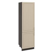 Пенал П1 600 Корпус: ЛДСП венге 16мм; фасад: фрезеровка Лондон, МДФ дуб капучино 16мм