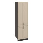 Пенал П2 600 Корпус: ЛДСП венге 16мм; фасад: фрезеровка Лондон, МДФ дуб капучино 16мм