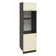 Пенел ПДМ600-1Г1 Корпус: ЛДСП венге 16мм; фасад: фрезеровка Лондон, МДФ дуб крем 16мм