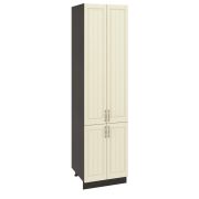 Пенал (премьер) П600Н-22 Корпус: ЛДСП венге 16мм; фасад: фрезеровка Лондон, МДФ дуб крем 16мм