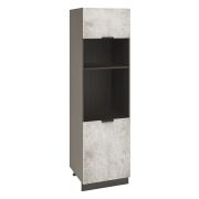 Пенел ПДМ600-1Г1 Корпус: ЛДСП венге 16мм; фасад: фрезеровка Норд, МДФ камень беж 16 мм