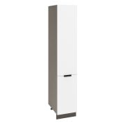 Пенал П 400 Корпус: ЛДСП венге 16мм; фасад: фрезеровка Норд, МДФ софт даймонд 16 мм