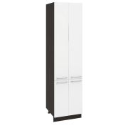 Пенал (премьер) П600Н-22 Корпус: ЛДСП венге 16мм; фасад: фрезеровка Олива, МДФ глянец белый 16мм