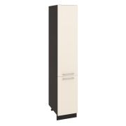 Пенал П 400 Корпус: ЛДСП венге 16мм; фасад: фрезеровка Олива, МДФ глянец ваниль 16мм