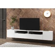 СОЛО-16 мебель в гостиную под TV (МДФ) Белый / Белый