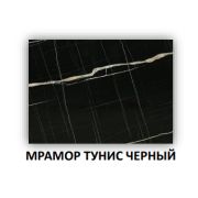 Стол Трилогия раздвижной В1, пластик Мрамор Тунис черный / Хром