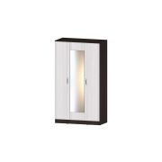 СНЯТО С ПРОИЗВОДСТВА/Шкаф 3-х створчатый Николь Венге / Анкор светлый